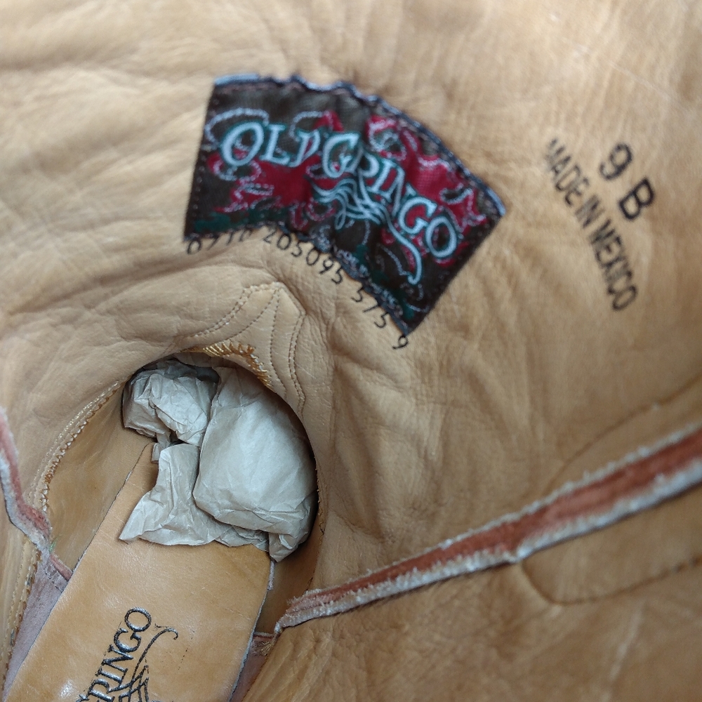 Old Gringo Ventura boots Mango Tall 9B - Picture 4 of 12